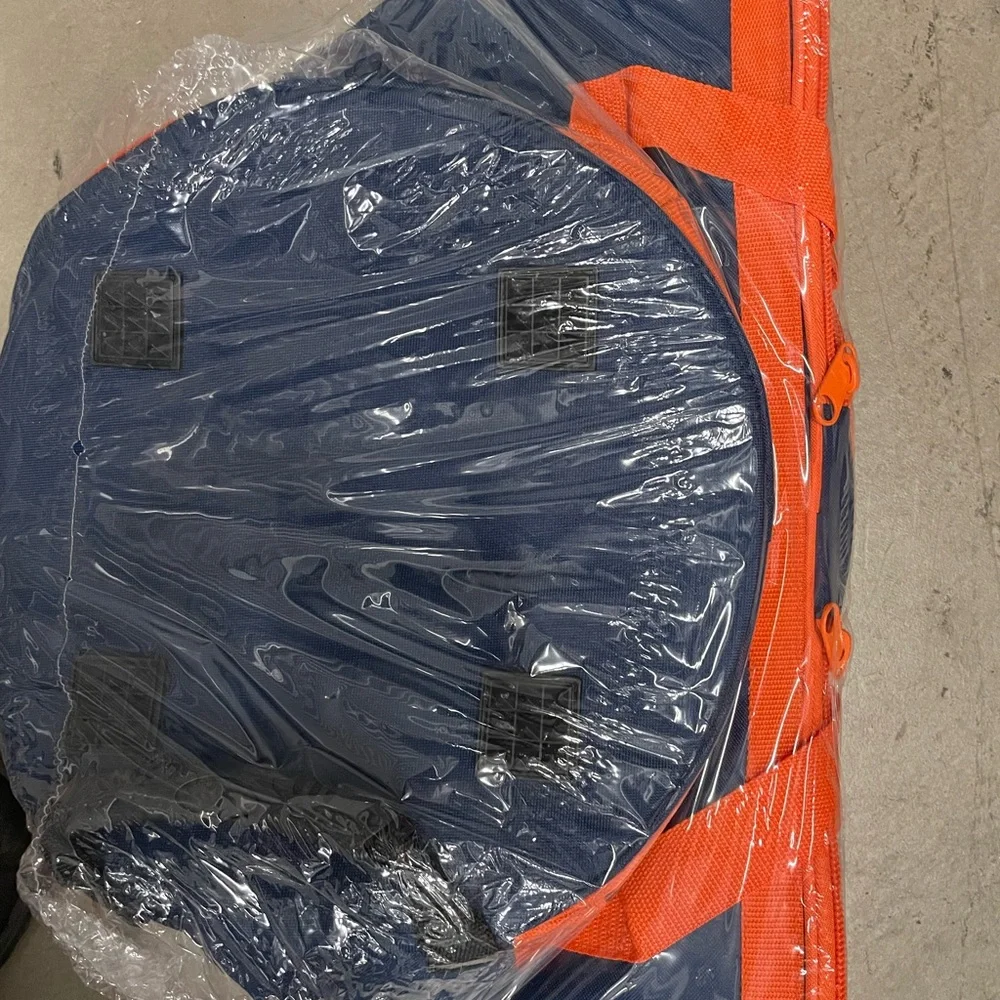 NFL Denver Broncos Navy and Orange Garment Bag